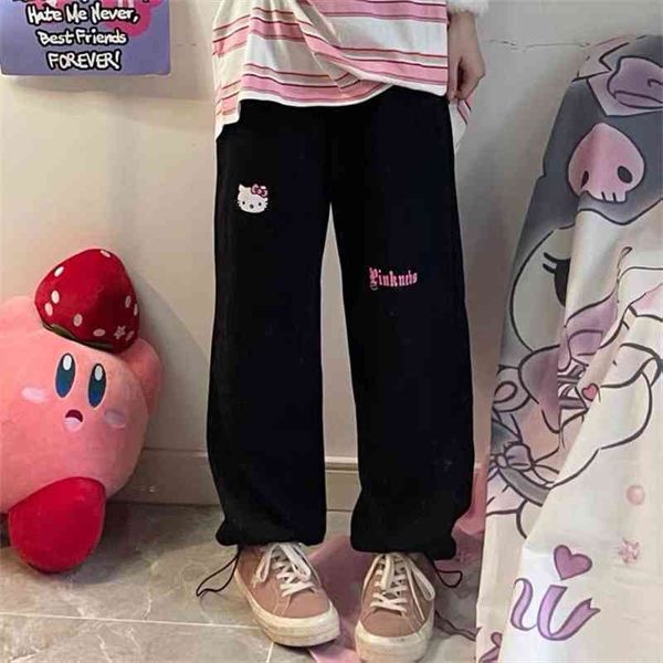 cute cartoon pants summer solid cargo trousers wide leg casual kawaii pants streetwear workout gothic leggings harajuku, Black;white
cute cartoon pants summer solid cargo trousers wide leg casual kawaii pants streetwear workout gothic leggings harajuku, Black;white