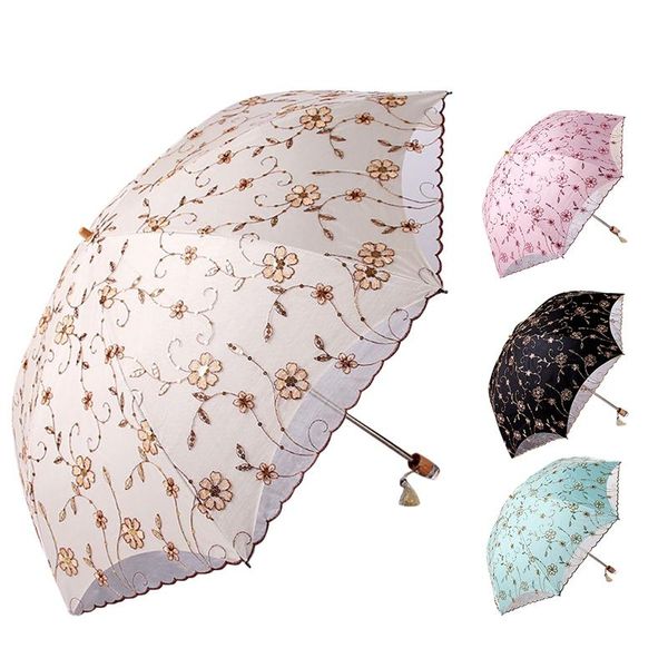 umbrellas woman travel umbrella folding uv resistance princess lace parasol sun for women girls gift
umbrellas woman travel umbrella folding uv resistance princess lace parasol sun for women girls gift