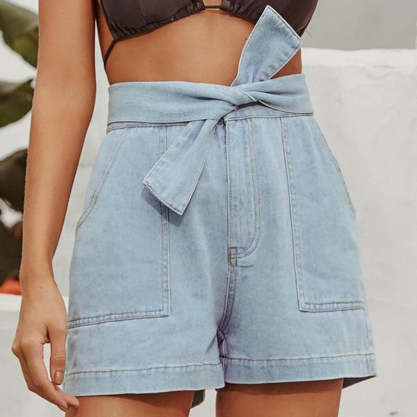women's jeans denim shorts summer style fashion pants high waist button straight distressed, Blue
women's jeans denim shorts summer style fashion pants high waist button straight distressed, Blue