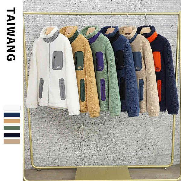 men's and wo same fashion brand 2021 winter cotton cloth new et lamb wool coat men's, Black
men's and wo same fashion brand 2021 winter cotton cloth new et lamb wool coat men's, Black