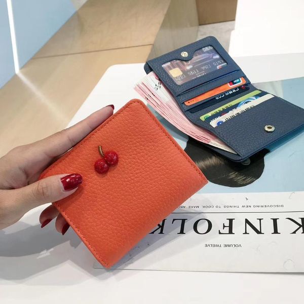 wallets 10 colors 100% genuine leather purses fashion small money bag luxury purse hasp design, Red;black
wallets 10 colors 100% genuine leather purses fashion small money bag luxury purse hasp design, Red;black