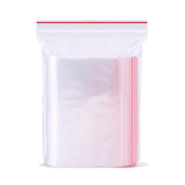 100pcs 12x17cm sealing bags zipper poly bags clear resealable transparent storage dispenser bag
100pcs 12x17cm sealing bags zipper poly bags clear resealable transparent storage dispenser bag