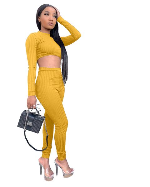 casual two piece set women knitted long sleeve tee leggings jogger sweatpants suit tracksuit matching set outfits, White 
casual two piece set women knitted long sleeve tee leggings jogger sweatpants suit tracksuit matching set outfits, White