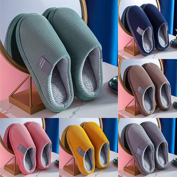 slippers winter warm cotton women men home shoes simple non-slip indoor slides corduroy couple slipper female, Black
slippers winter warm cotton women men home shoes simple non-slip indoor slides corduroy couple slipper female, Black