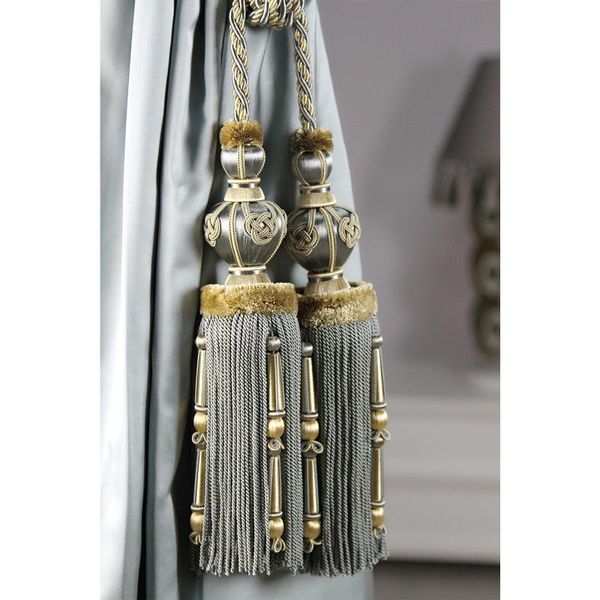 other home decor american french curtain hanging ear ball tie rope living room high-grade villa decoration / branch
other home decor american french curtain hanging ear ball tie rope living room high-grade villa decoration / branch