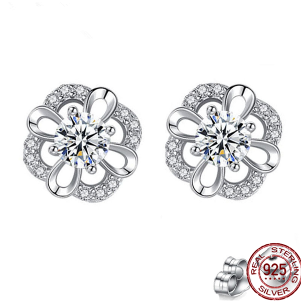 stud 925 sterling silver eternal flower needle earrings women's style temperament diamonds small fresh hollow gift, Golden;silver
stud 925 sterling silver eternal flower needle earrings women's style temperament diamonds small fresh hollow gift, Golden;silver