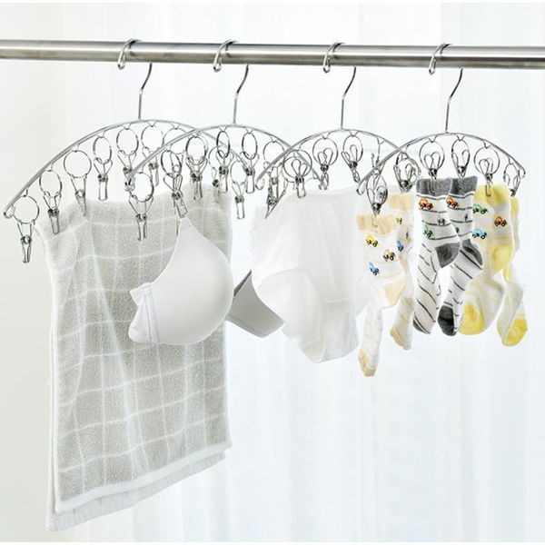 hangers & racks 6/8 clips stainless steel windproof clothespins clothes drying rack for socks baby cloth diapers bras towel underwear
hangers & racks 6/8 clips stainless steel windproof clothespins clothes drying rack for socks baby cloth diapers bras towel underwear