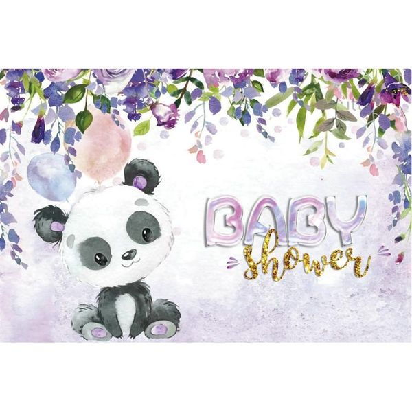party decoration baby shower backdrop purple flower cartoon panda pography background born birthday decor po booth studio props
party decoration baby shower backdrop purple flower cartoon panda pography background born birthday decor po booth studio props