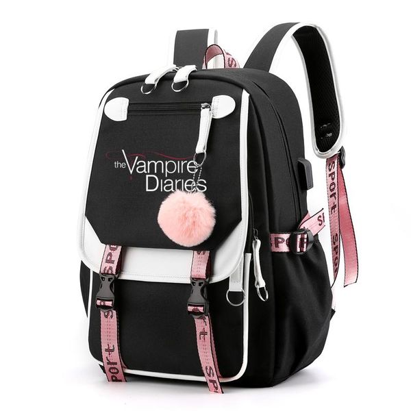 backpack the vampire diaries school bags teenager girls lapbackpacks casual outdoor women travel bag pack
backpack the vampire diaries school bags teenager girls lapbackpacks casual outdoor women travel bag pack