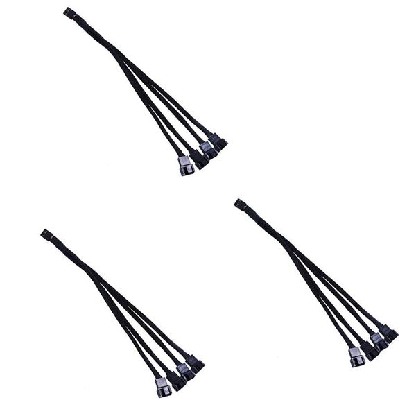 4 pin pwm fan splitter cable black sleeved pc case fan power cable 1 to 4 converter braided y splitter power
4 pin pwm fan splitter cable black sleeved pc case fan power cable 1 to 4 converter braided y splitter power
