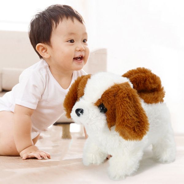 christmas gift 15cm cute dog stuffed plush doll electric imulation plush toy puppy can bark and walk with tail toys for children
christmas gift 15cm cute dog stuffed plush doll electric imulation plush toy puppy can bark and walk with tail toys for children
