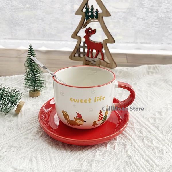 mugs cartoon cute mug 301-400ml christmas gift santa claus elk ceramic coffee cup and saucer set milk water
mugs cartoon cute mug 301-400ml christmas gift santa claus elk ceramic coffee cup and saucer set milk water