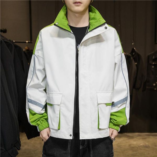 men's jackets youth casual jacket men colorblock windbreaker lightweight sports wear autumn streetwear trends coat 2021, Black;brown
men's jackets youth casual jacket men colorblock windbreaker lightweight sports wear autumn streetwear trends coat 2021, Black;brown