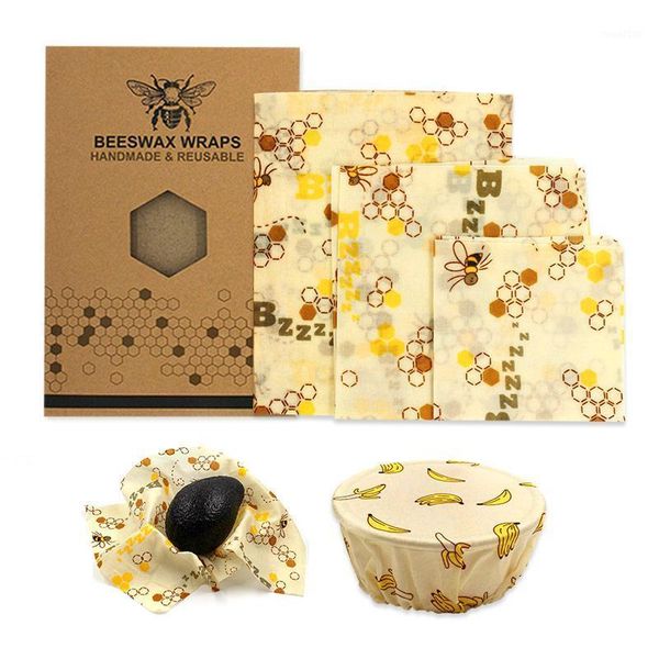 food savers & storage containers reusable bee beeswax wrap bees wax wraps 3pcs cloth fresh keeping sets sealed fresh-keeping cover1
food savers & storage containers reusable bee beeswax wrap bees wax wraps 3pcs cloth fresh keeping sets sealed fresh-keeping cover1