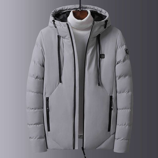 2020 winter heating cotton padded jacket men's intelligent charging thickened warm down cotton padded jacket hooded jacket, Black
2020 winter heating cotton padded jacket men's intelligent charging thickened warm down cotton padded jacket hooded jacket, Black