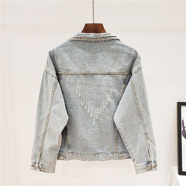 spring autumn embroidery flower short denim women casual outwear vintage washed blue long sleeve jeans jacket coat female 7yqh, Black;brown
spring autumn embroidery flower short denim women casual outwear vintage washed blue long sleeve jeans jacket coat female 7yqh, Black;brown