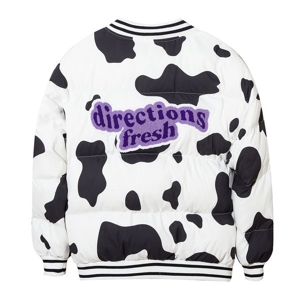 winter 2021 new cow color print thick parkas men streetwear casual down coats harajuku hip hop bomber jacket warm outwear x1vn, Black
winter 2021 new cow color print thick parkas men streetwear casual down coats harajuku hip hop bomber jacket warm outwear x1vn, Black