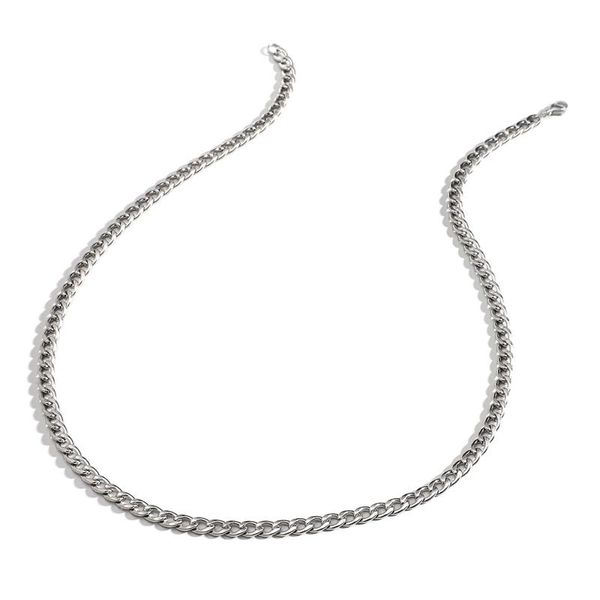 chains stainless steel chain necklace boys simple punk necklaces for men jewelry, Silver
chains stainless steel chain necklace boys simple punk necklaces for men jewelry, Silver