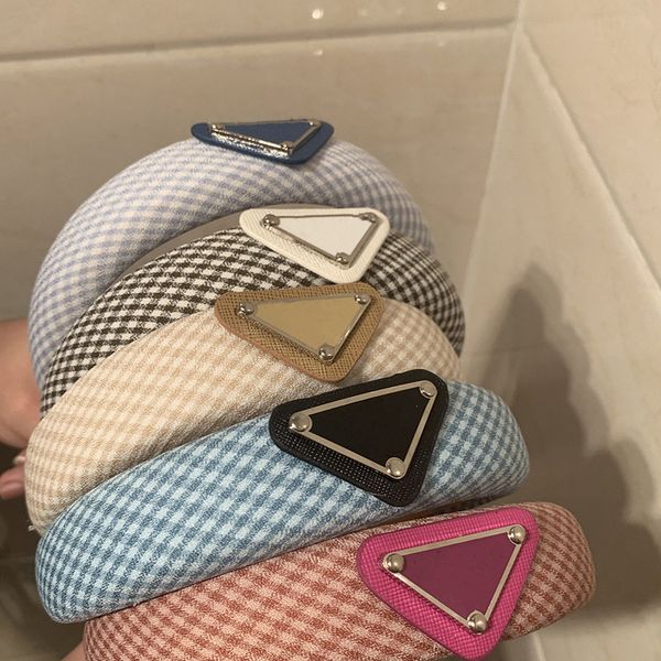 2022 fabric luxury women headband triangle hair jewelry 6colors girls plaid headbands hair accessories high quality, Silver
2022 fabric luxury women headband triangle hair jewelry 6colors girls plaid headbands hair accessories high quality, Silver
