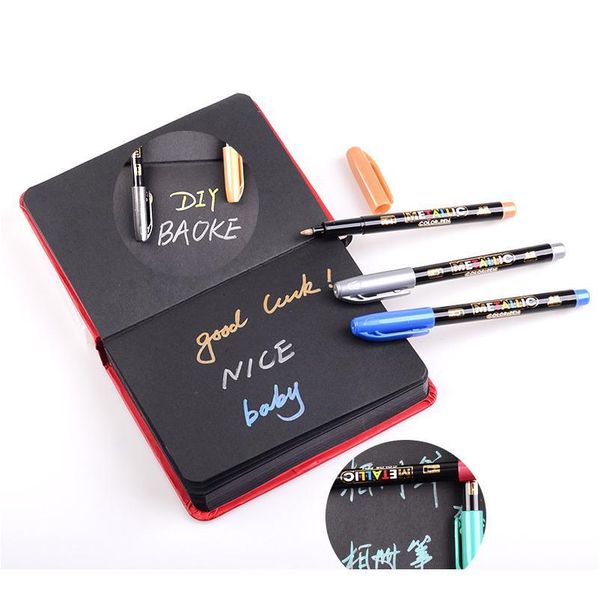 8pcs metallic highlighter markers set diy art craft album pen black card painting drawing marking pen arts and crafts qylfuc
8pcs metallic highlighter markers set diy art craft album pen black card painting drawing marking pen arts and crafts qylfuc