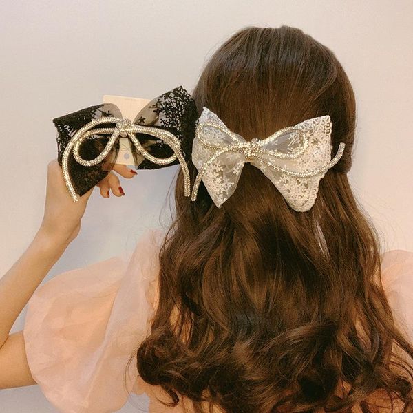hair accessories women elegant cotton lace rhinestone big bow clips sweet back decorate headband hairpins fashion
hair accessories women elegant cotton lace rhinestone big bow clips sweet back decorate headband hairpins fashion