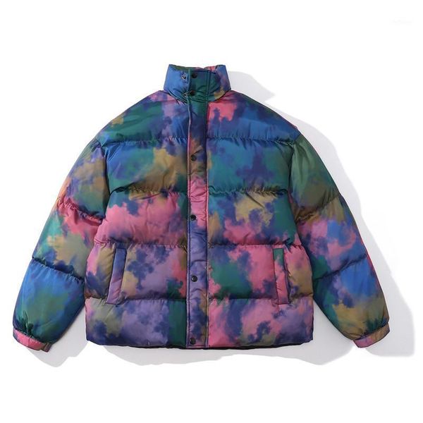 men's jackets tie dye jacket coat men thick warm winter outwear padded puffer hip hop streetwear harajuku retro gothic parka loose down, Black;brown
men's jackets tie dye jacket coat men thick warm winter outwear padded puffer hip hop streetwear harajuku retro gothic parka loose down, Black;brown