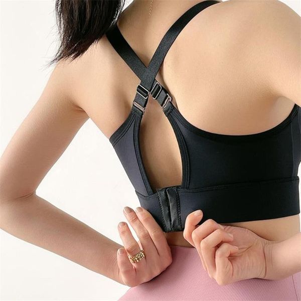 yoga outfit cross back sports bra women gym shockproof gather training fitness push up running activewear
yoga outfit cross back sports bra women gym shockproof gather training fitness push up running activewear