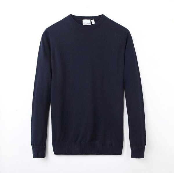 polo men's crocodile embroidery twisted needle sweater knitted cotton round neck sweater pullover sweater male, Black
polo men's crocodile embroidery twisted needle sweater knitted cotton round neck sweater pullover sweater male, Black