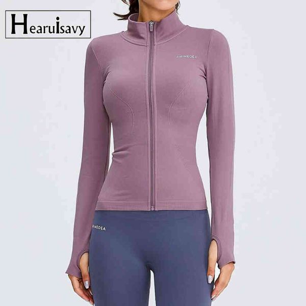 autumn women running jacket fitness elastic exercise tight classic style long sleeve yoga crop zipper sports coat
autumn women running jacket fitness elastic exercise tight classic style long sleeve yoga crop zipper sports coat