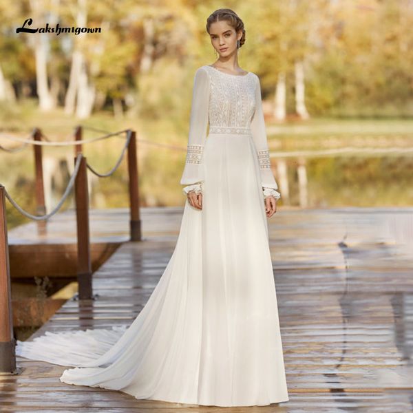 new boho es 2021 elegant summer beach chiffon wedding gown with long sleeve vestido de novia simples rwot, White
new boho es 2021 elegant summer beach chiffon wedding gown with long sleeve vestido de novia simples rwot, White