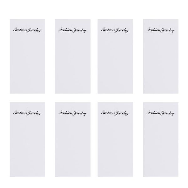 100 pcs coated paper blank earring display simple earpin display cards mini hole jewelry holder accessories packaging paper with
100 pcs coated paper blank earring display simple earpin display cards mini hole jewelry holder accessories packaging paper with