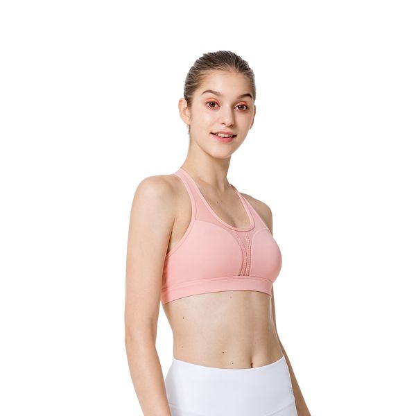 yvette sports bra high impact support mesh cut out racerback workout, White;black
yvette sports bra high impact support mesh cut out racerback workout, White;black