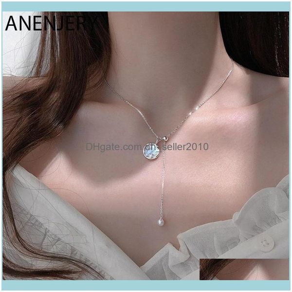 necklaces & pendants jewelrysterling sier round shell necklace for women tassel pearl clavicle chain jewelry s-n747 chains drop delivery 202, Silver
necklaces & pendants jewelrysterling sier round shell necklace for women tassel pearl clavicle chain jewelry s-n747 chains drop delivery 202, Silver