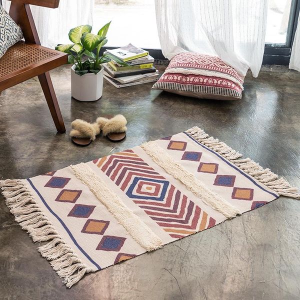 carpets cotton and linen three-dimensional tufted floor mats home living room sofa coffee table handmade tassel door carpet
carpets cotton and linen three-dimensional tufted floor mats home living room sofa coffee table handmade tassel door carpet