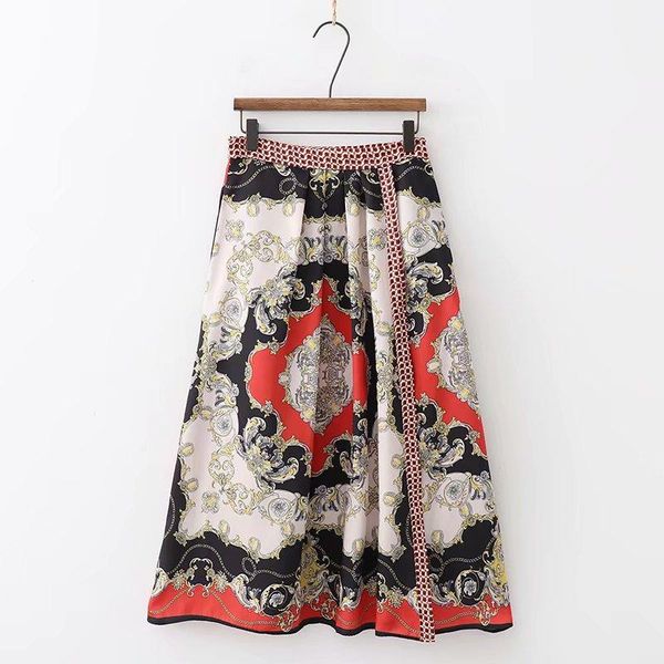 skirts asds women stylish chains print pleated midi skirt faldas mujer zipper design ladies fashion casual mid calf 1487, Black
skirts asds women stylish chains print pleated midi skirt faldas mujer zipper design ladies fashion casual mid calf 1487, Black