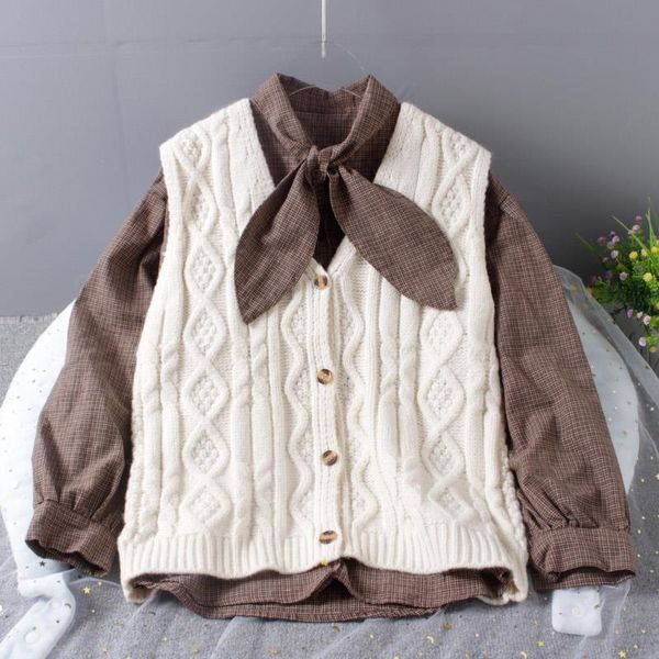 new 2021 spring and autumn college style cotton casual sweater vest i702, White;black
new 2021 spring and autumn college style cotton casual sweater vest i702, White;black