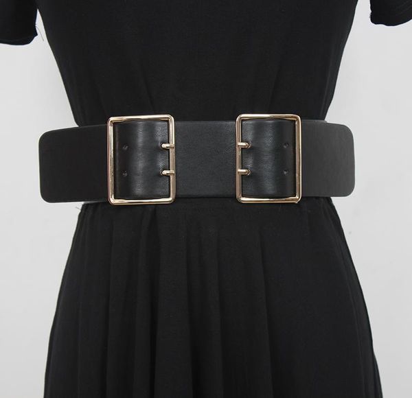 belts women's runway fashion elastic pu leather cummerbunds female dress coat corsets waistband decoration wide belt r3501, Black;brown
belts women's runway fashion elastic pu leather cummerbunds female dress coat corsets waistband decoration wide belt r3501, Black;brown