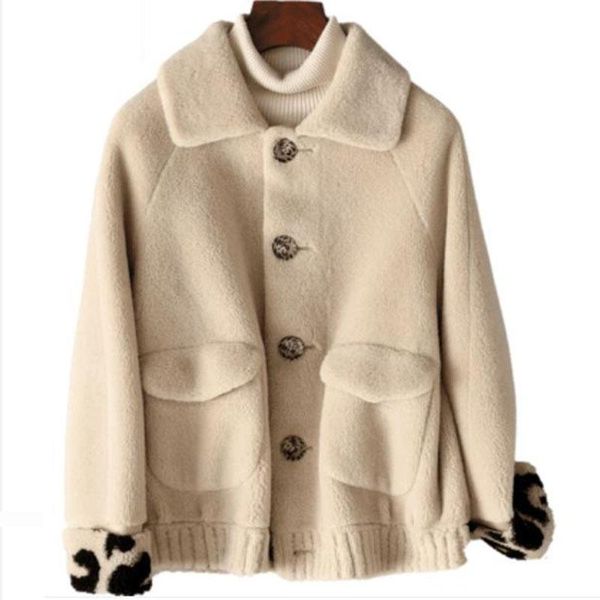 women's fur & faux fad winter casual elegant warm autumn jacket female women real lamb coats genuine coat a070, Black
women's fur & faux fad winter casual elegant warm autumn jacket female women real lamb coats genuine coat a070, Black