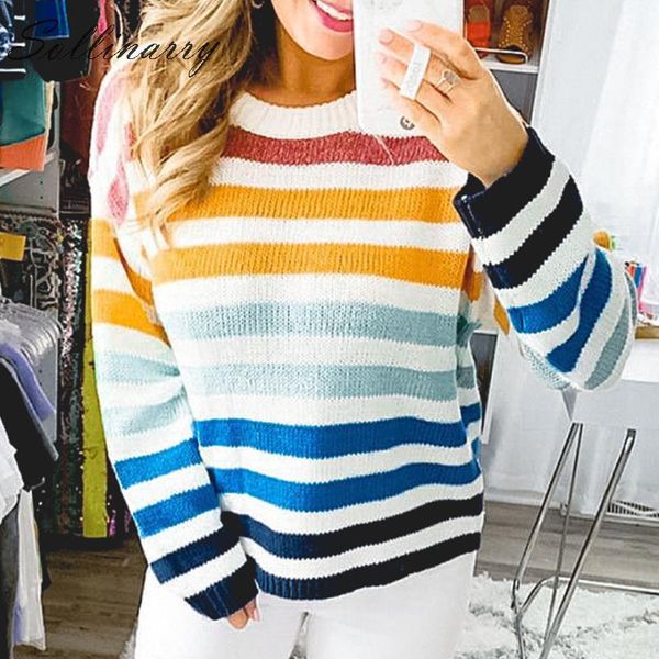 women's sweaters sollinarry casual stripe o neck sweater female autumn winter bat sleeve pullover women loose long sleevejumpers retro, White;black
women's sweaters sollinarry casual stripe o neck sweater female autumn winter bat sleeve pullover women loose long sleevejumpers retro, White;black