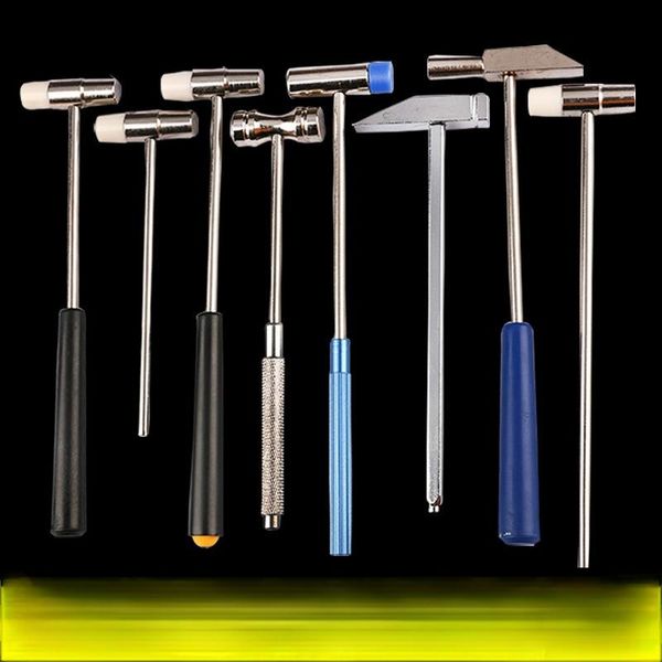hand tools watch tool hammer metal soft and hard dual-purpose with rubber head clock maintenance
hand tools watch tool hammer metal soft and hard dual-purpose with rubber head clock maintenance