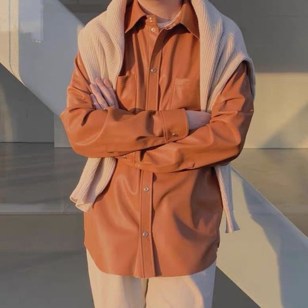 2021 new incio do outono feminino meados comprimento jaqueta couro falso faixas rendas-up duas cores turn-down colarinho simples casaco de t, Black
2021 new incio do outono feminino meados comprimento jaqueta couro falso faixas rendas-up duas cores turn-down colarinho simples casaco de t, Black