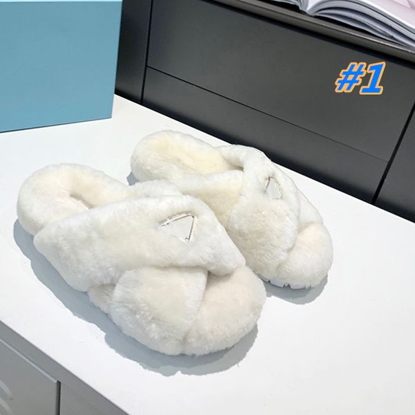women's autumn and winter plush home indoor wool slippers fashion simple cross flat shoes size 35-41 with box, Black
women's autumn and winter plush home indoor wool slippers fashion simple cross flat shoes size 35-41 with box, Black