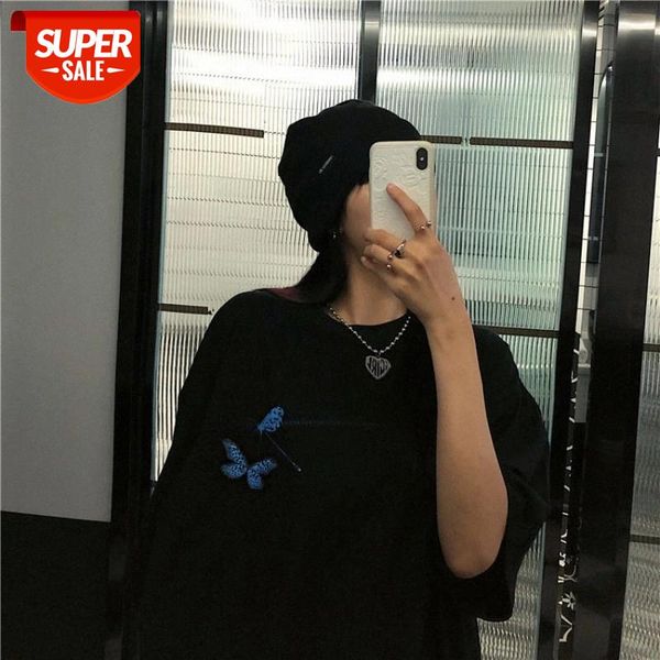 t-shirt 2020 new summer korean version ins harajuku style skull butterfly print loose student short-sleeved tshirt female tide #o99y, White
t-shirt 2020 new summer korean version ins harajuku style skull butterfly print loose student short-sleeved tshirt female tide #o99y, White
