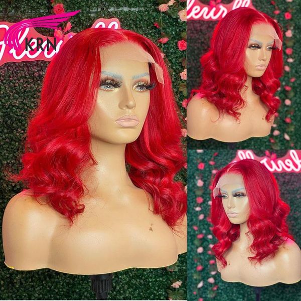 lace wigs krn red color 13x4 front remy brazilian wave hair for human women with natural hairline preplucked, Black;brown
lace wigs krn red color 13x4 front remy brazilian wave hair for human women with natural hairline preplucked, Black;brown