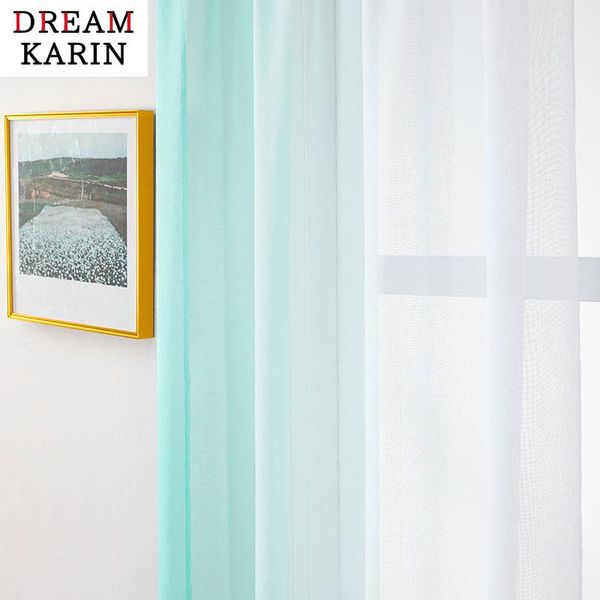 curtain & drapes dk gradient lake blue tulle curtains for living room bedroom height 400cm organza voile window treatment panels
curtain & drapes dk gradient lake blue tulle curtains for living room bedroom height 400cm organza voile window treatment panels