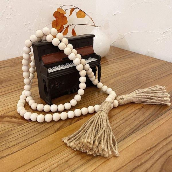 bohemian style wood bead garland set farmhouse rustic country style beads with tassels wall hanging home decoration crafts
bohemian style wood bead garland set farmhouse rustic country style beads with tassels wall hanging home decoration crafts