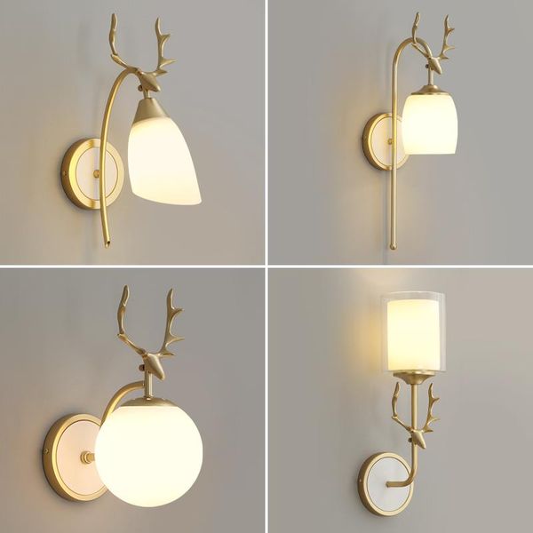 wall lamp (led bulb)antlers glass warm/cold/natural white sconce for living room/bedroom/bedside light
wall lamp (led bulb)antlers glass warm/cold/natural white sconce for living room/bedroom/bedside light