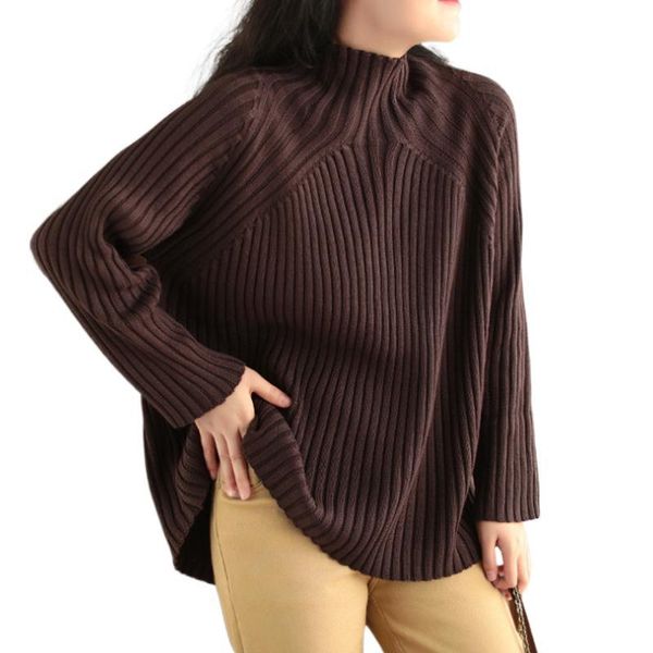 women's sweaters fairynatural winter pullover khaki turtleneck solid sweater female retro loose jumpers women casual knitwear knitted c, White;black
women's sweaters fairynatural winter pullover khaki turtleneck solid sweater female retro loose jumpers women casual knitwear knitted c, White;black