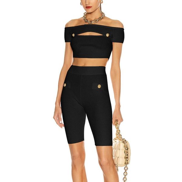 women's tracksuits 2021 black white women 's bandage pant sets slash neck short sleeve cut out bodycon two piece skinny, Gray
women's tracksuits 2021 black white women 's bandage pant sets slash neck short sleeve cut out bodycon two piece skinny, Gray