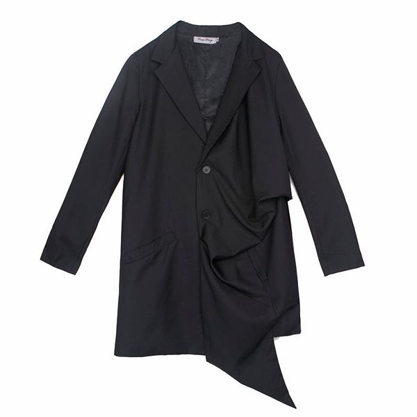 women's jackets xuxi irregular folds in spring and autumn coat 2021 women long-sleeve tunic business suit coats woman clothes fz1810, Black;brown
women's jackets xuxi irregular folds in spring and autumn coat 2021 women long-sleeve tunic business suit coats woman clothes fz1810, Black;brown